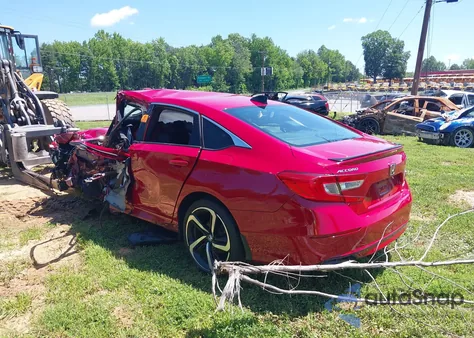 2021 Honda Accord Sport z USA, uszkodzony, nr VIN 1HGCV1F33MA082345